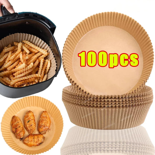 Meltset Air Fryer Disposable Paper Liners