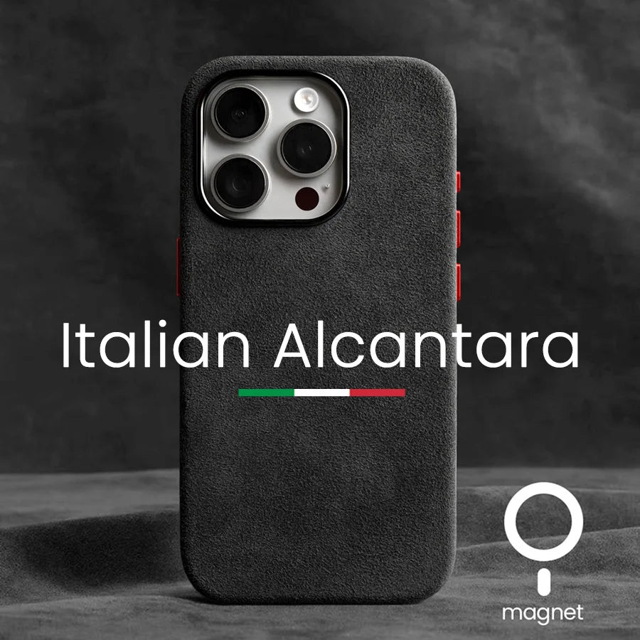 Italian Alcantara iPhone Case with Magsafe