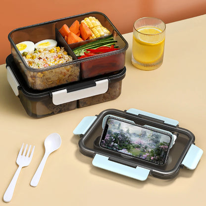 Bento Lunch Box with Utensils