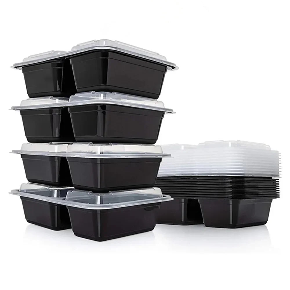 2 Compartment Meal Prep Containers