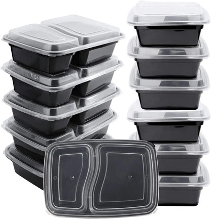 2 Compartment Meal Prep Containers